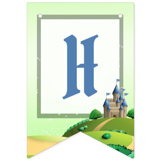 Prince Birthday Party Wimpelkette (Zweite Fahne)