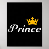 Prince Boys Men Family Matching Valentines Day  Poster (Vorne)