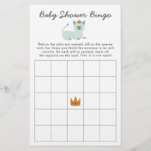 Prince Cat Bingo Baby Showspiel