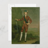 Prince Charles Edward Stuart Postkarte (Vorne/Hinten)