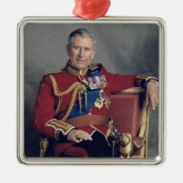 Prince Charles III 2018 Ornament Aus Metall