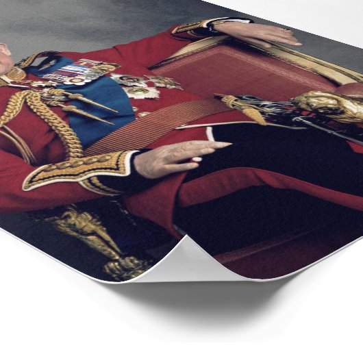 Prince Charles III 2018 Poster (Ecke)