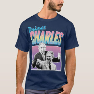 Prince Charles Laughing Graphic Design 90er Jahre  T-Shirt