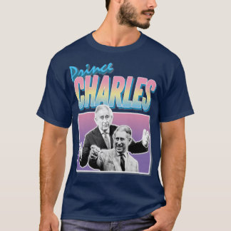 Prince Charles Laughing Graphic Design 90er Jahre T-Shirt