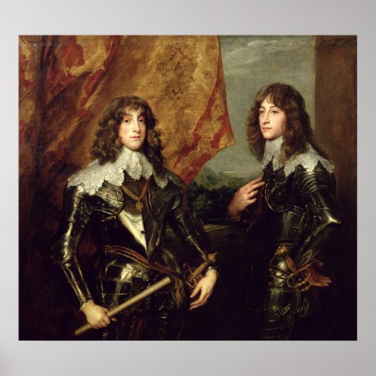 Prince Charles Louis  Elector Palatine Poster (Vorne)