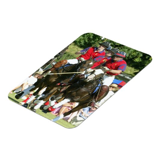 Prince Charles William Harry polo Magnet (Linke Seite)
