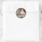 Prince Charmand Face im Pool Runder Aufkleber (Tasche)