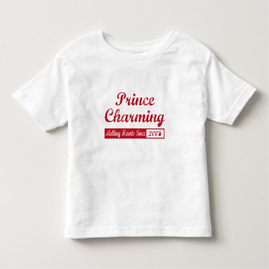 Prince Charming 2008 Kleinkind T-shirt (Vorderseite)