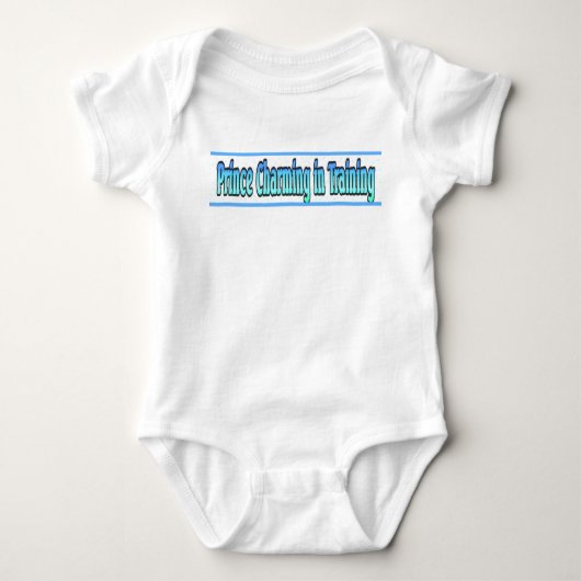 Prince Charming Baby Bodysuit Strampler (Vorderseite)