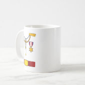 Prince Charming Costume Fun Halloween Kaffeetasse (Vorderseite Links)
