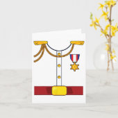 Prince Charming Costume Fun Halloween Karte (Gelbe Blume)