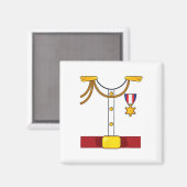 Prince Charming Costume Fun Halloween Magnet (Vorderseite/Rückseite)