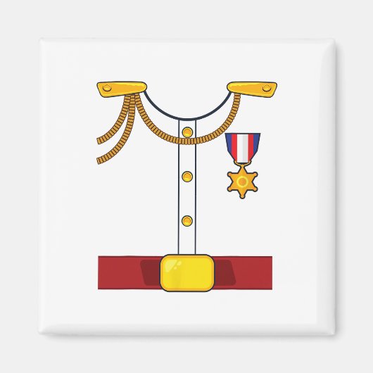 Prince Charming Costume Fun Halloween Magnet (Vorne)