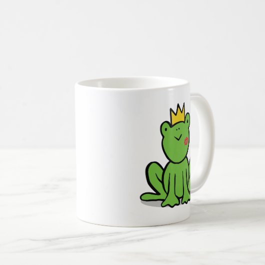 Prince Charming Frog Tasse (VorderseiteRechts)