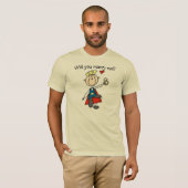 Prince Charming heiraten Sie mir Shirt (Vorne ganz)