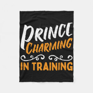 Prince Charming in der Ausbildung Märchen Fleecedecke