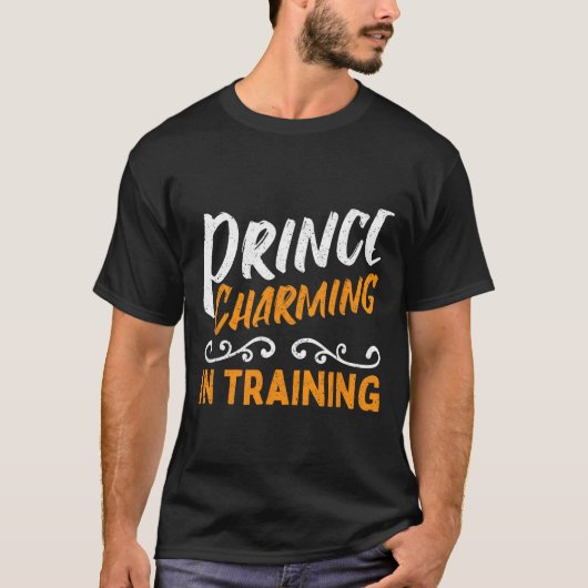 Prince Charming in der Ausbildung Märchen T-Shirt (Vorderseite)