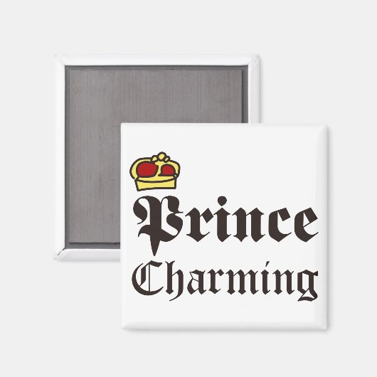 Prince Charming Magnet (Vorderseite/Rückseite)