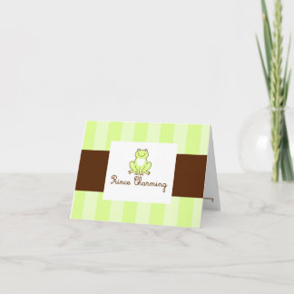 Prince Charming Notecards Dankeskarte