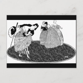 Prince Charming Vintag Cinderella Postcard Postkarte