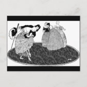 Prince Charming Vintag Cinderella Postcard Postkarte (Vorderseite)