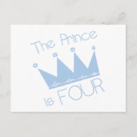 Prince Crown 4. Geburtstag - Hemden und Geschenke