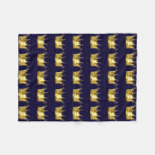 Prince Crown Fleece Blanket (Vorderseite (Horizontal))