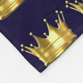 Prince Crown Fleece Blanket (Ecke)