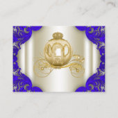 Prince Diaper Raffle Tickets Begleitkarte (Rückseite)