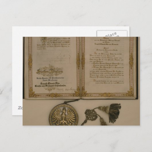 Prince Diploma Postkarte (Vorne/Hinten)