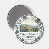 Prince Edward County Kanada Magnet (Vorderseite/Rückseite)