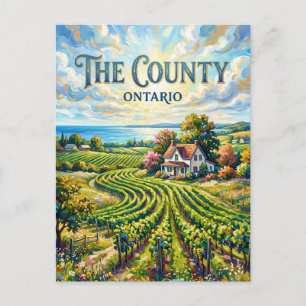 Prince Edward County Kanada Postkarte