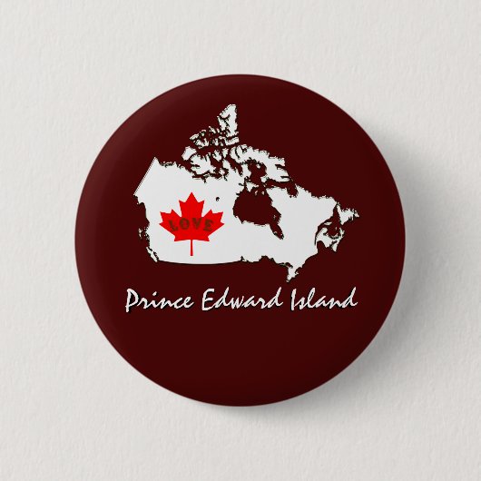 Prince-Edward-Insel fertigen Kanada-Provinz-Button Button (Vorderseite)