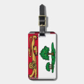 Prince-Edward-Insel Gepäckanhänger (Vorderseite vertikal)