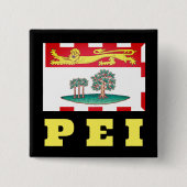 Prince Edward Island Flag Button (Vorderseite)