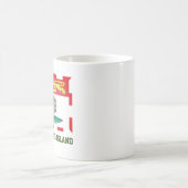 Prince Edward Island Flag Kaffeetasse (Mittel)