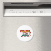 Prince Edward Island Flag Magnet (In Situ (Geschirrspüler))
