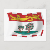 Prince Edward Island Flag Postcard Postkarte (Vorderseite)