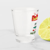 Prince Edward Island Flag Schnapsglas (Links)