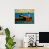 Prince Edward Island Lighthouse Poster (Heimbüro)
