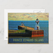 Prince Edward Island Lighthouse Postkarte (Vorne/Hinten)