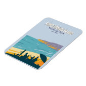 Prince Edward Island National Park Beach Vintag Magnet (Linke Seite)