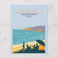 Prince Edward Island National Park Beach Vintag