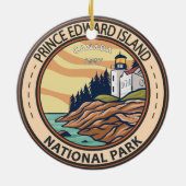 Prince Edward Island National Park Canada Abzeiche Keramik Ornament (Hinten)