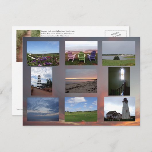 Prince Edward Island Postcard Postkarte (Vorne/Hinten)