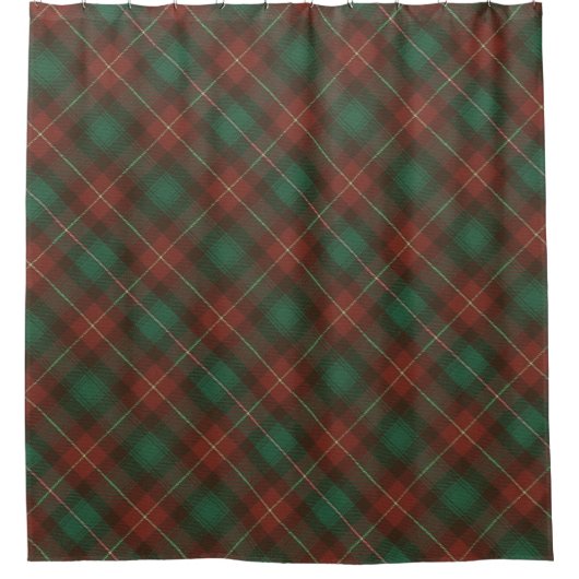 Prince Edward Island Provincial Tartan Duschvorhang (Vorderseite)