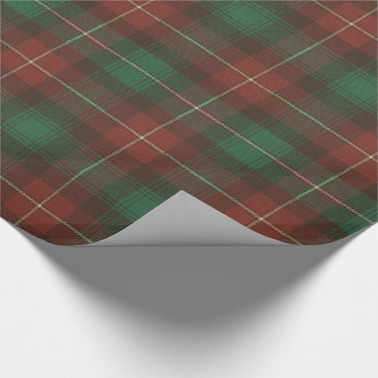 Prince Edward Island Tartan Wrapping Paper Geschenkpapier (Ecke)