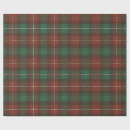 Prince Edward Island Tartan Wrapping Paper Geschenkpapier (Flach)
