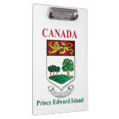 Prince Edward Island Wappen Klemmbrett (Rechts)