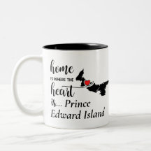 Prince Edward Island Zuhause ist das Herz